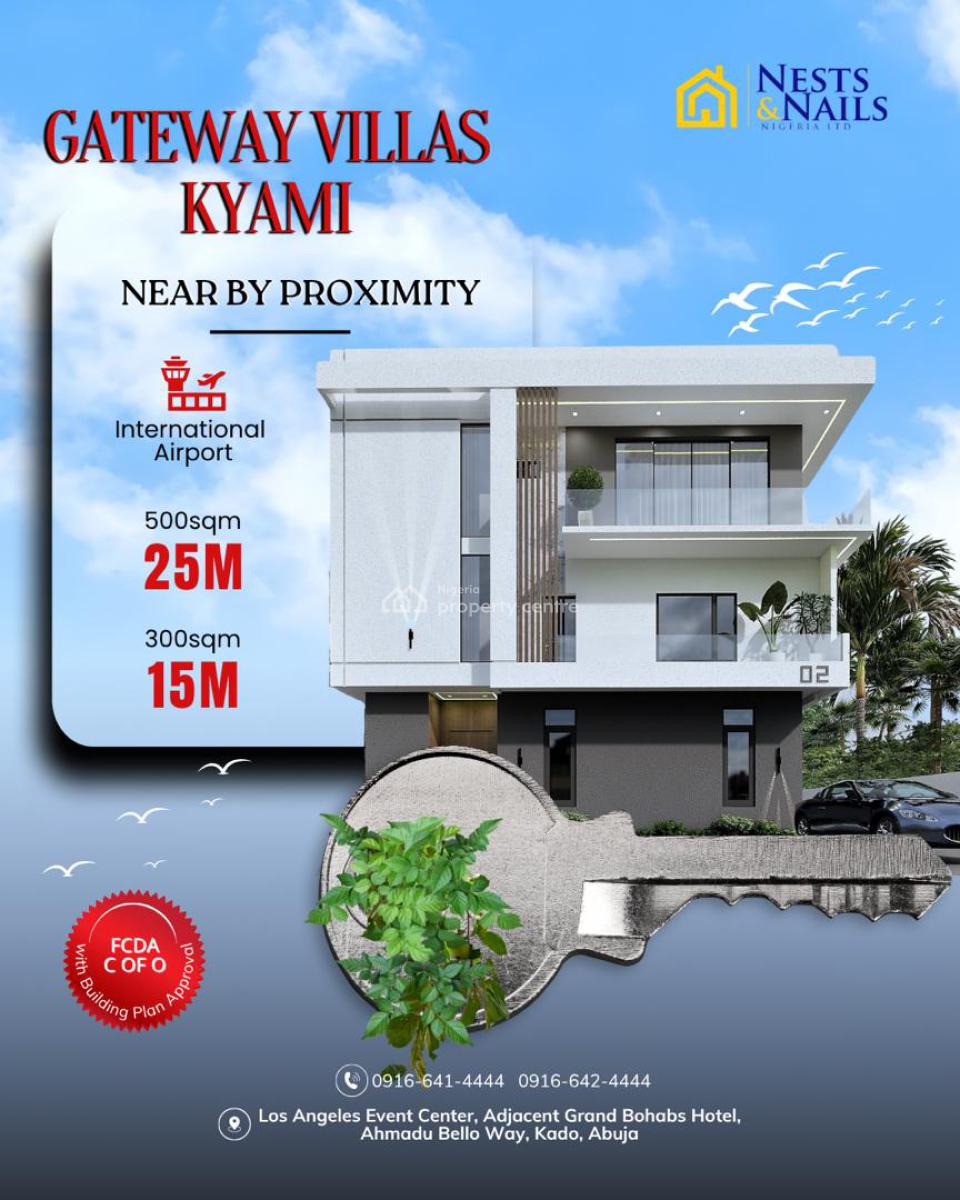 Land, Gateway Villas, Airport Road, Kyami, Abuja, Residential Land for Sale