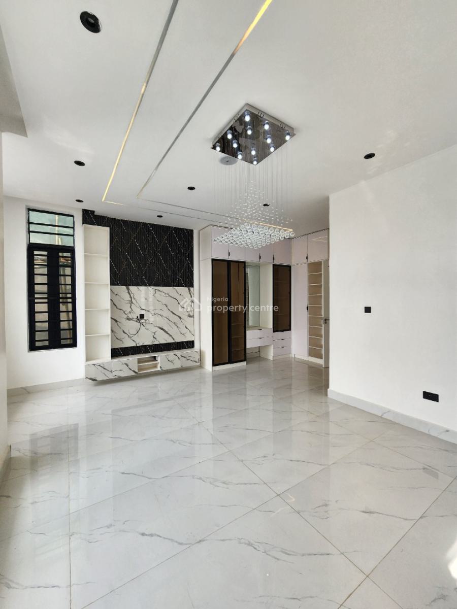 Luxury 5 Bedroom Detached Duplex with Bq and Pool in a Secured Estate, Chevron Toll Gate, Lekki, Lagos, Detached Duplex for Sale