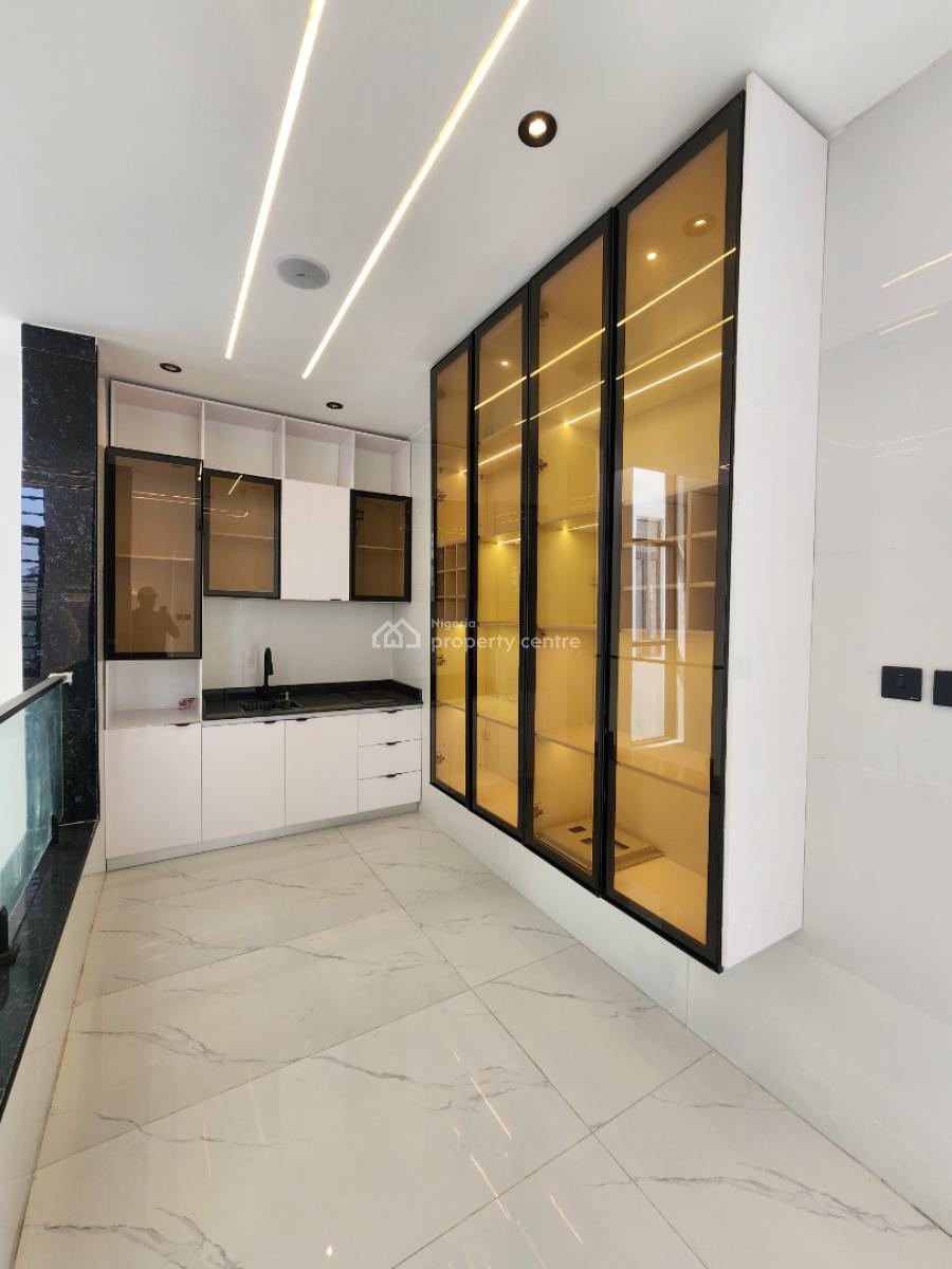 Luxury 5 Bedroom Detached Duplex with Bq and Pool in a Secured Estate, Chevron Toll Gate, Lekki, Lagos, Detached Duplex for Sale