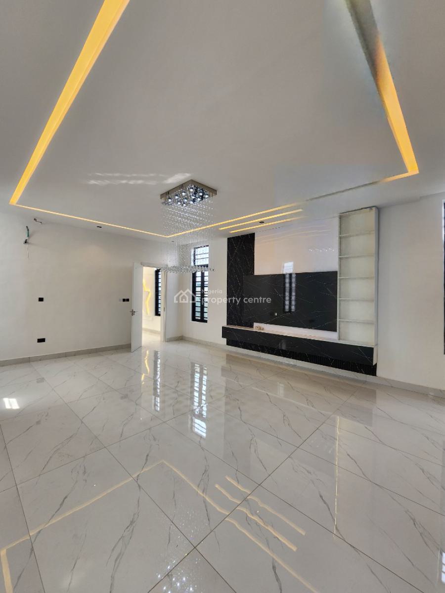 Luxury 5 Bedroom Detached Duplex with Bq and Pool in a Secured Estate, Chevron Toll Gate, Lekki, Lagos, Detached Duplex for Sale