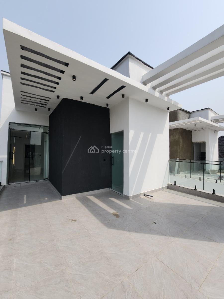Luxury 5 Bedroom Detached Duplex with Bq and Pool in a Secured Estate, Chevron Toll Gate, Lekki, Lagos, Detached Duplex for Sale