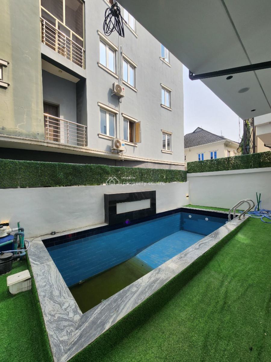 Luxury 5 Bedroom Detached Duplex with Bq and Pool in a Secured Estate, Chevron Toll Gate, Lekki, Lagos, Detached Duplex for Sale