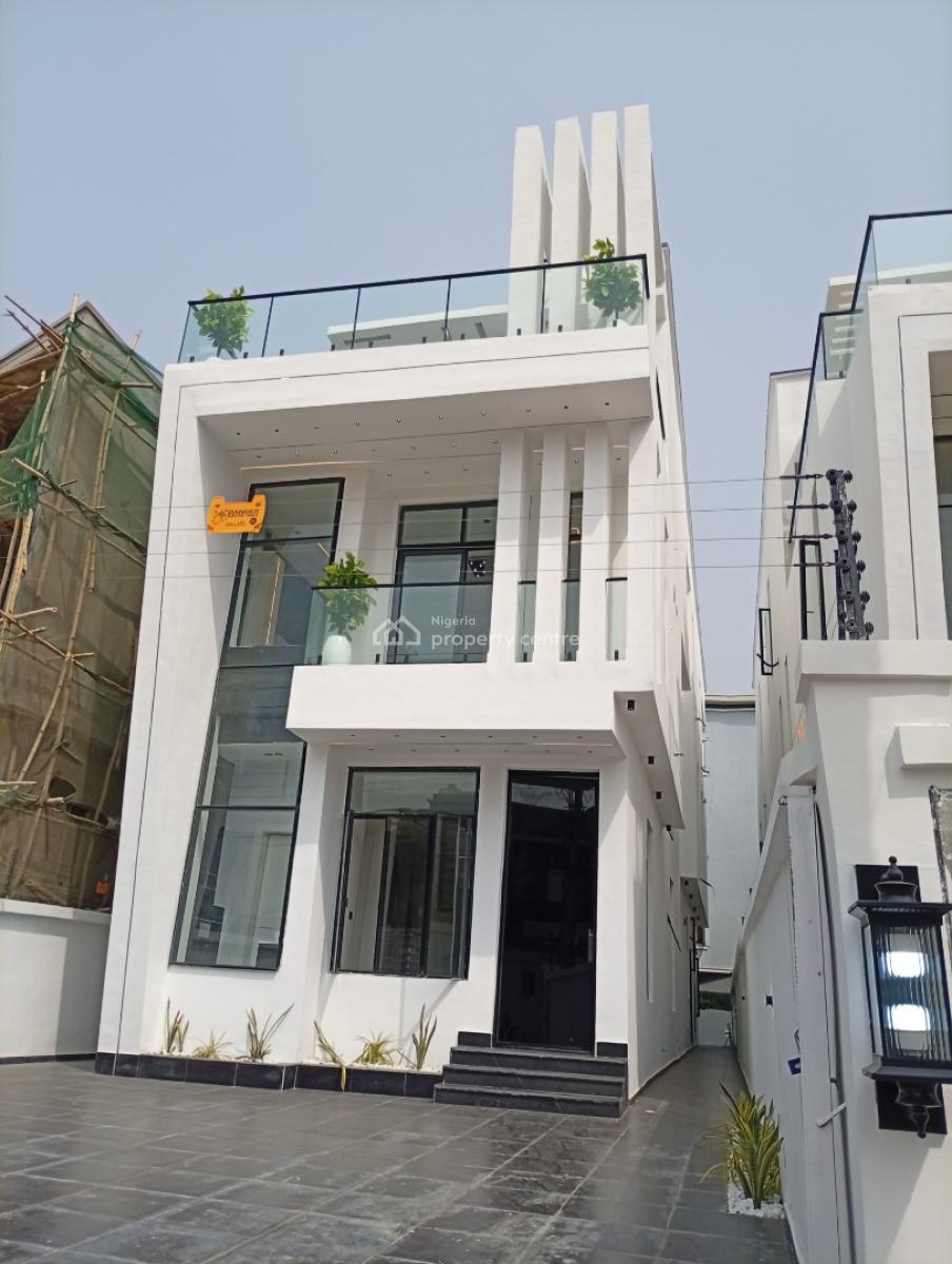 Luxury 5 Bedroom Fully Detached Duplex, Chevron Toll Gate, Lekki, Lagos, Detached Duplex for Sale