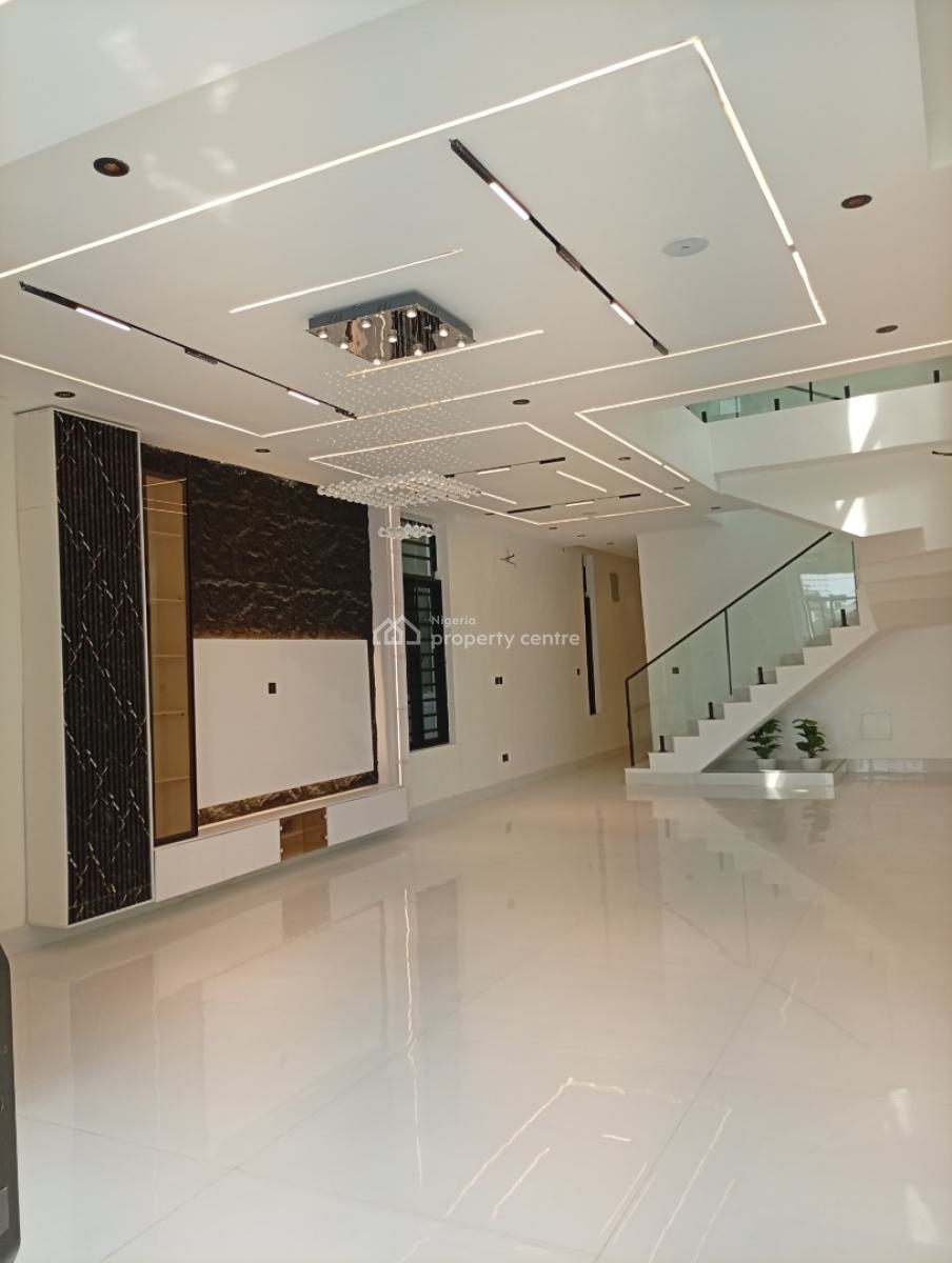 Luxury 5 Bedroom Fully Detached Duplex, Chevron Toll Gate, Lekki, Lagos, Detached Duplex for Sale