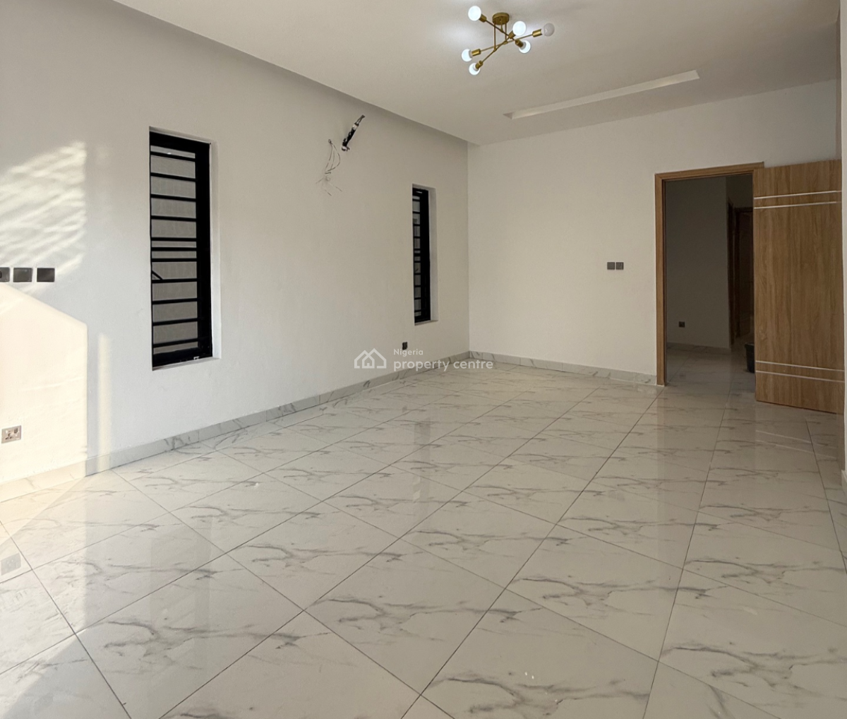 4 Bedroom Semi Detached Duplex with Bq with Estate Pool and Gym, Orchid Road, Lekki, Lagos, House for Rent