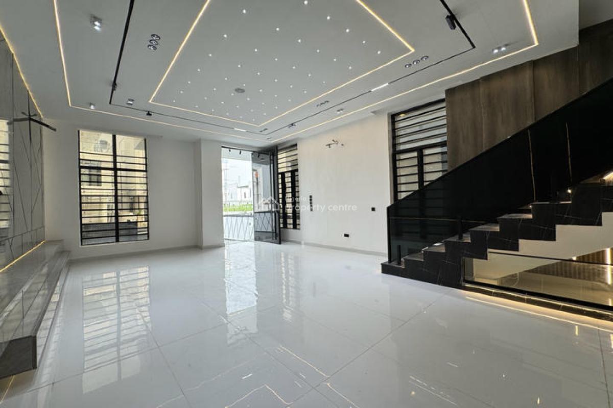 Luxury 5 Bedroom Detached House with Swimming Pool and Bq, Chevron, Ibeju Lekki, Lagos, Detached Duplex for Sale