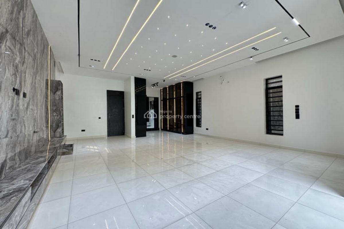 Luxury 5 Bedroom Detached House with Swimming Pool and Bq, Chevron, Ibeju Lekki, Lagos, Detached Duplex for Sale
