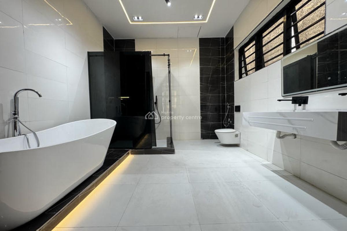 Luxury 5 Bedroom Detached House with Swimming Pool and Bq, Chevron, Ibeju Lekki, Lagos, Detached Duplex for Sale