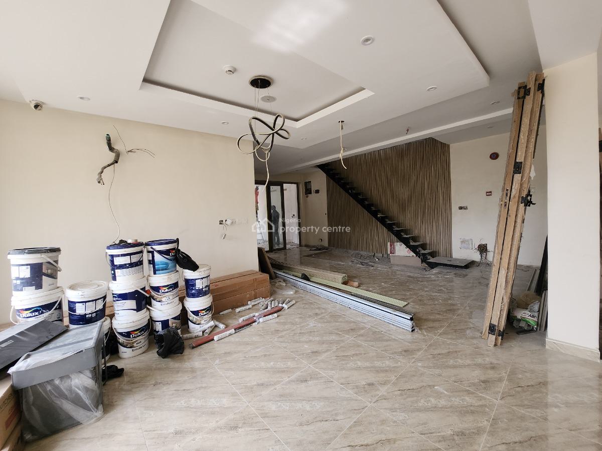 5 Bedroom Terrace Duplex and 2 Bq with Pool and Security House, Off Bourdillon, Old Ikoyi, Ikoyi, Lagos, Terraced Duplex for Sale