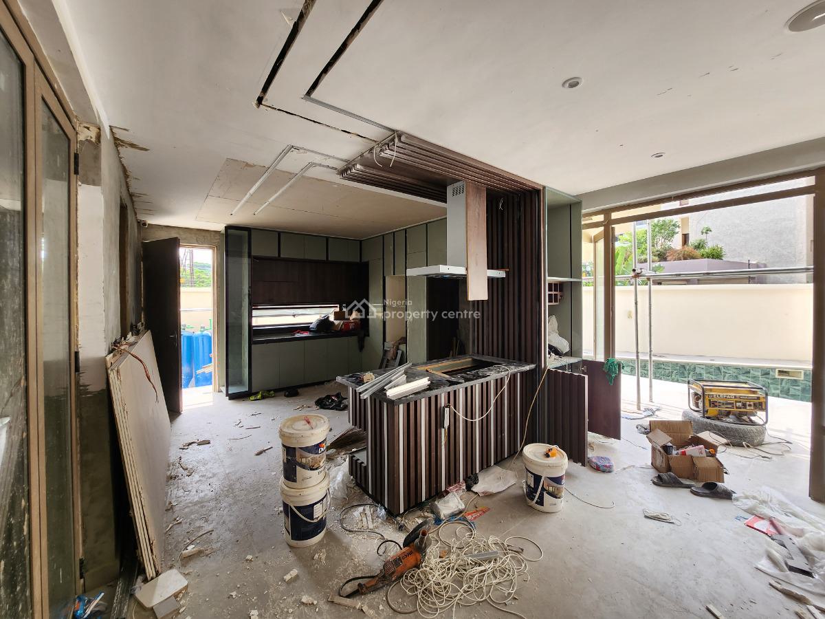 5 Bedroom Terrace Duplex and 2 Bq with Pool and Security House, Off Bourdillon, Old Ikoyi, Ikoyi, Lagos, Terraced Duplex for Sale