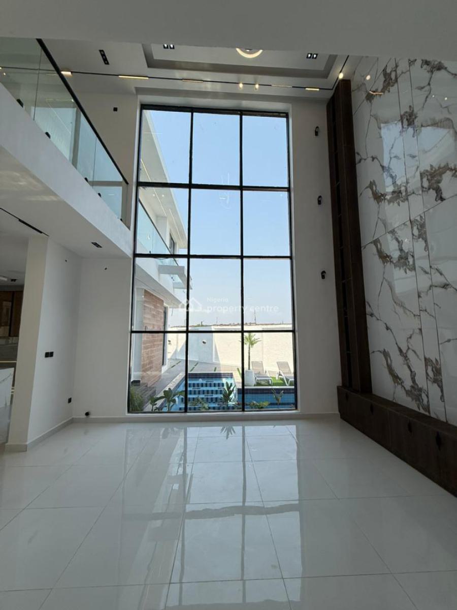 Contemporary 5 Bedroom Fully Detached Duplex with Pool and Cinema, Chevron, Lekki, Lagos, Detached Duplex for Sale