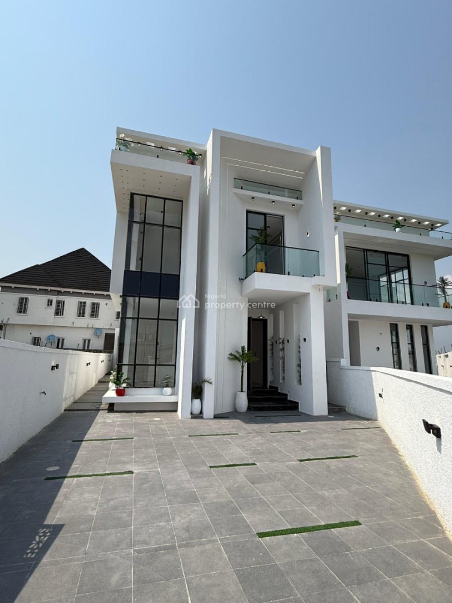 Newly Built 5 Bedroom Detached Duplex, ⁠swimming Pool, Boys, Chevron, Lekki, Lagos, Detached Duplex for Sale