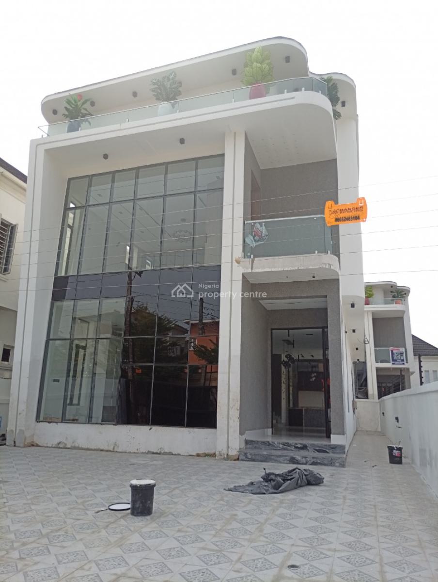 Luxury 5 Bedroom Fully Detached Duplex, Chevron Toll, Lekki, Lagos, Detached Duplex for Sale