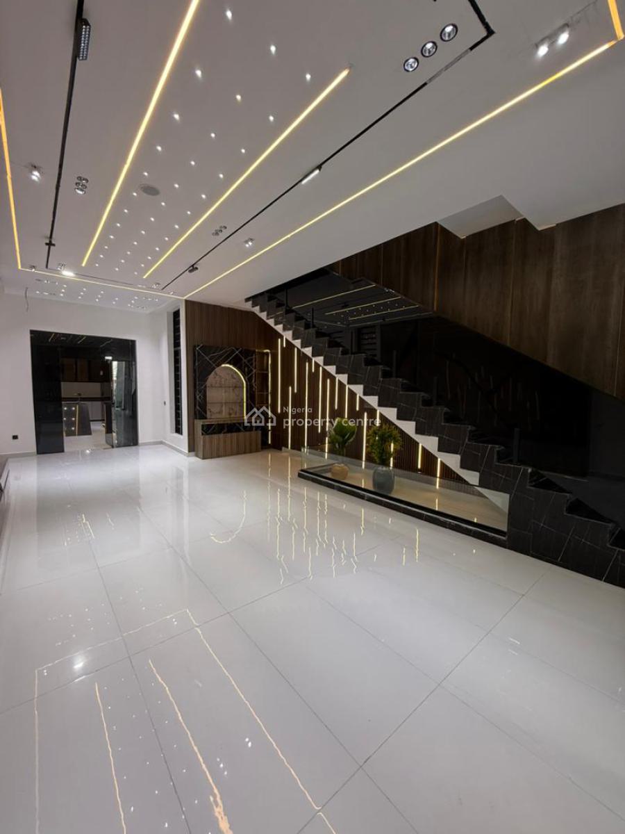 Newly Built 5 Bedroom Detached Duplex with Swimming Pool, Chevron, Lekki, Lagos, Detached Duplex for Sale