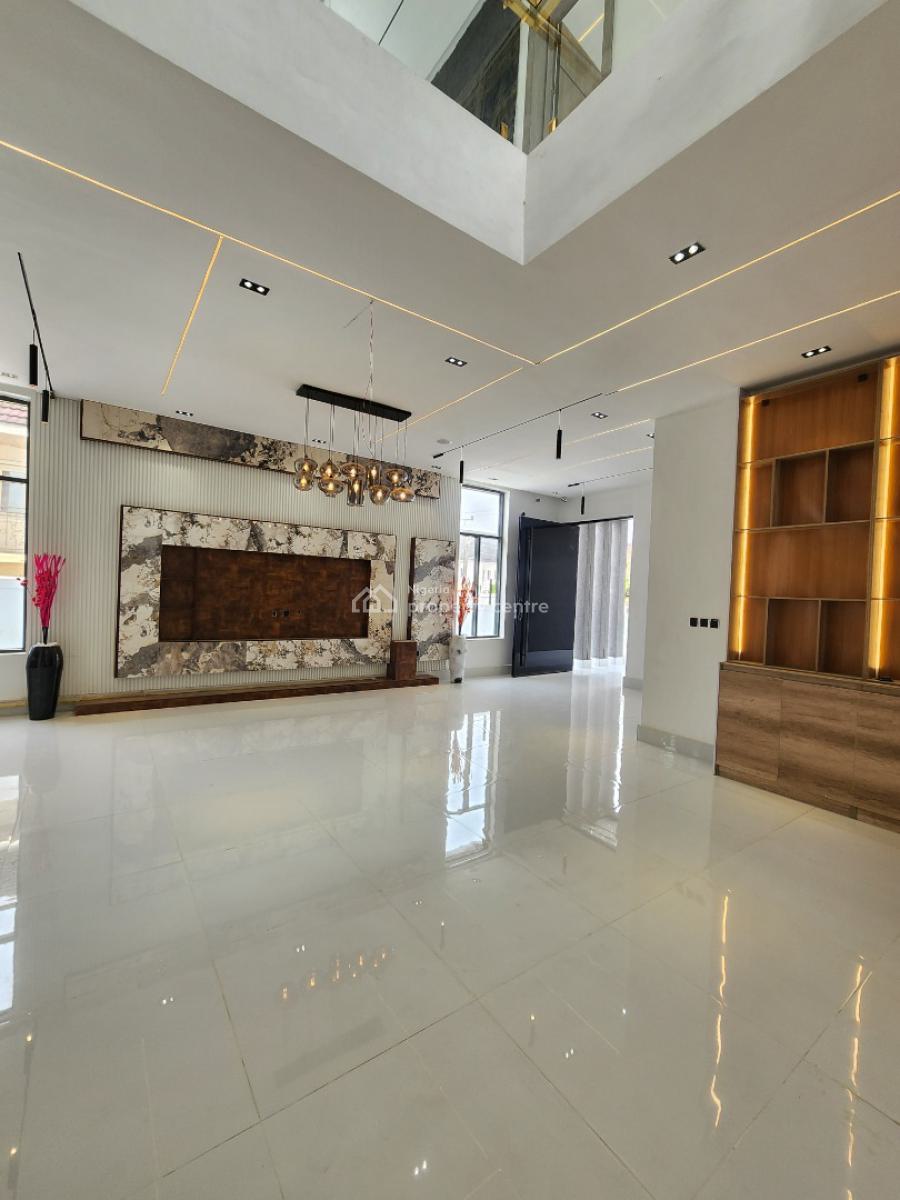 Contemporary 5 Bedroom Detached Duplex with Bq & Pool, Chevron Toll Gate, Lekki, Lagos, Detached Duplex for Sale