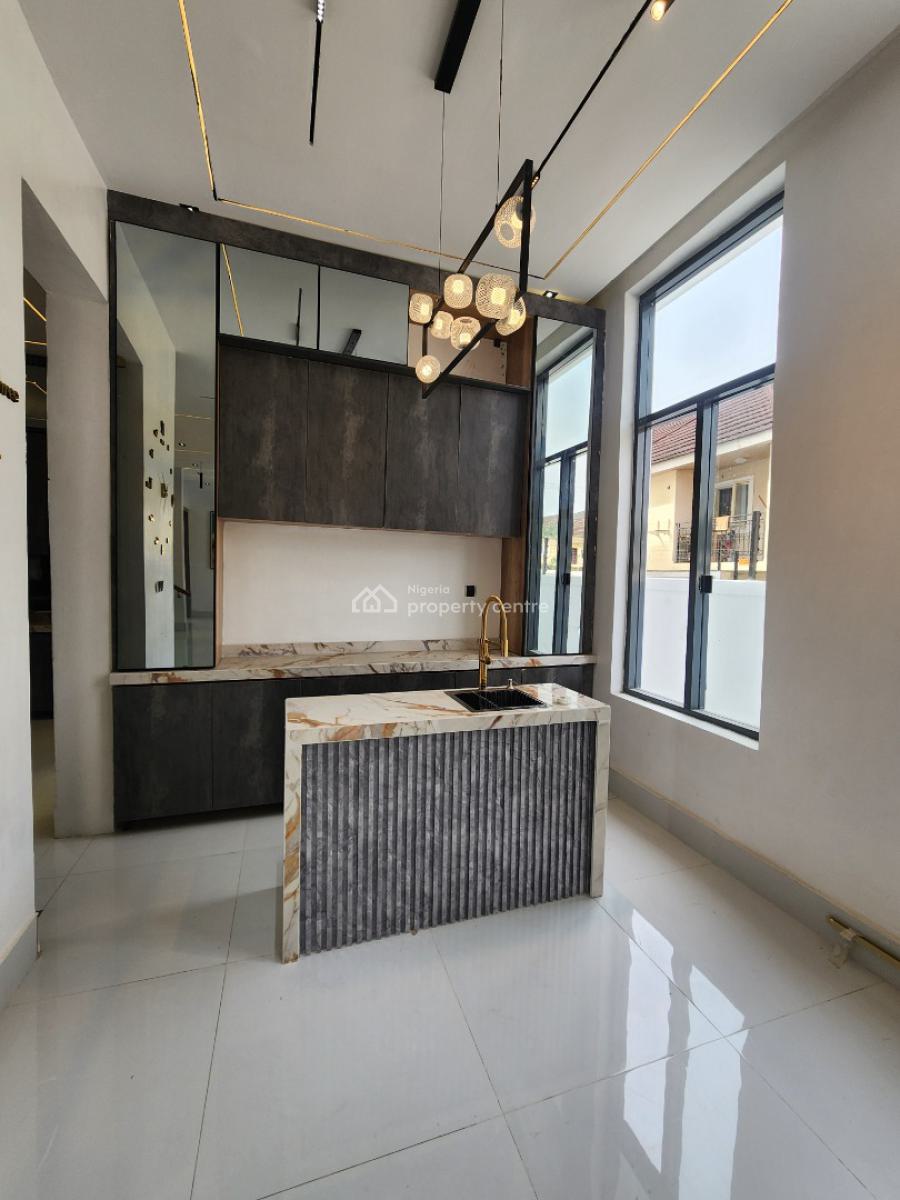 Contemporary 5 Bedroom Detached Duplex with Bq & Pool, Chevron Toll Gate, Lekki, Lagos, Detached Duplex for Sale
