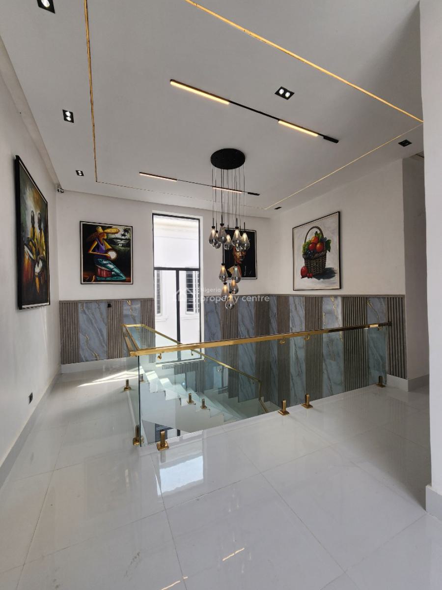 Contemporary 5 Bedroom Detached Duplex with Bq & Pool, Chevron Toll Gate, Lekki, Lagos, Detached Duplex for Sale