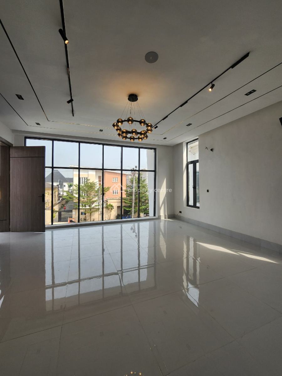 Contemporary 5 Bedroom Detached Duplex with Bq & Pool, Chevron Toll Gate, Lekki, Lagos, Detached Duplex for Sale
