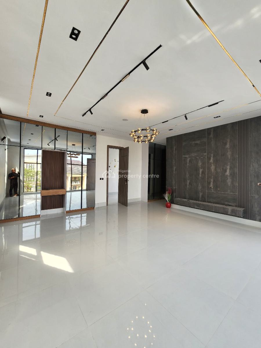 Contemporary 5 Bedroom Detached Duplex with Bq & Pool, Chevron Toll Gate, Lekki, Lagos, Detached Duplex for Sale