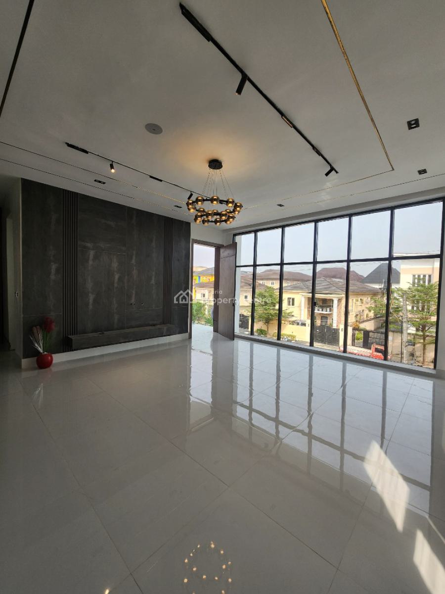 Contemporary 5 Bedroom Detached Duplex with Bq & Pool, Chevron Toll Gate, Lekki, Lagos, Detached Duplex for Sale