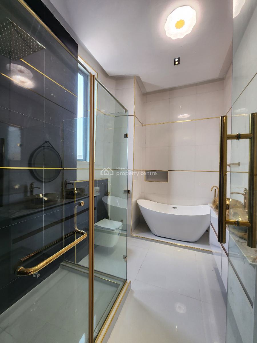 Contemporary 5 Bedroom Detached Duplex with Bq & Pool, Chevron Toll Gate, Lekki, Lagos, Detached Duplex for Sale