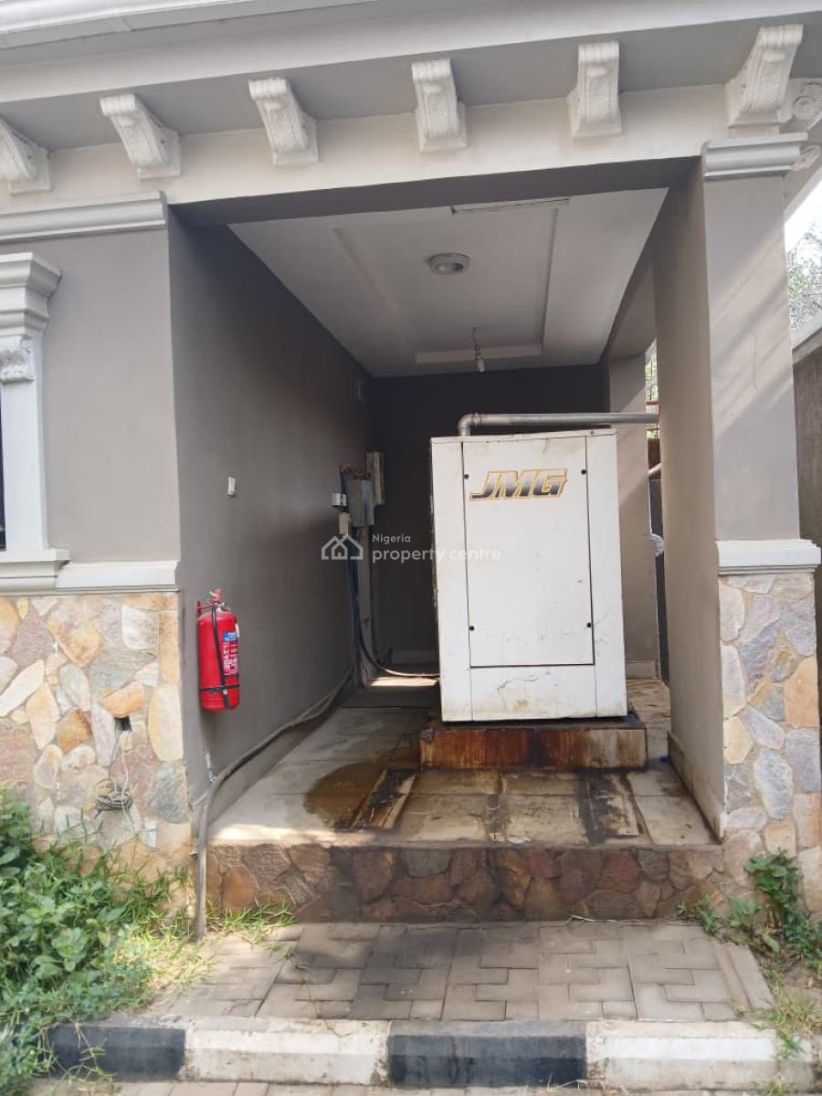 Contemporary 5 Bedroom Fully Detached Serviced Duplex, 2 Bedroom Bq,cctv, Guzape District, Abuja, Detached Duplex for Rent