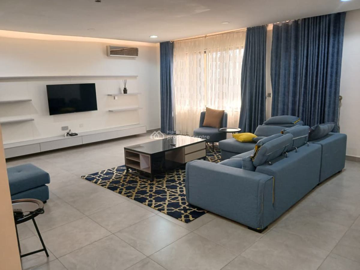 Luxurious 3 Bedroom Fully Furnished Apartment,bq , Acs, Maitama District, Abuja, Flat / Apartment for Rent