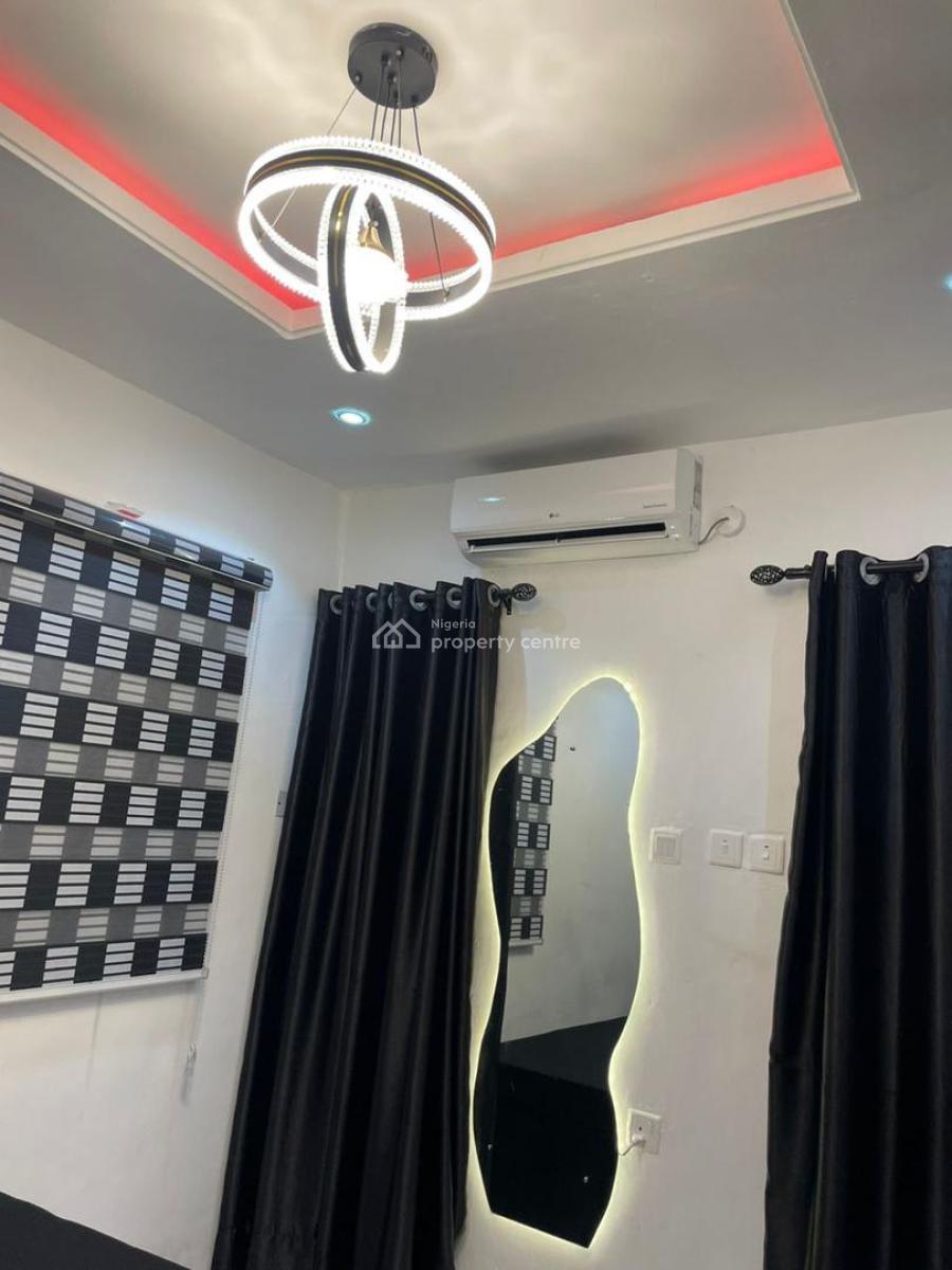 a Fully Furnished Studio Apartment with Bedroom, Tv, 24 Hours Electricity, Yaba, Lagos, Self Contain (single Rooms) for Rent