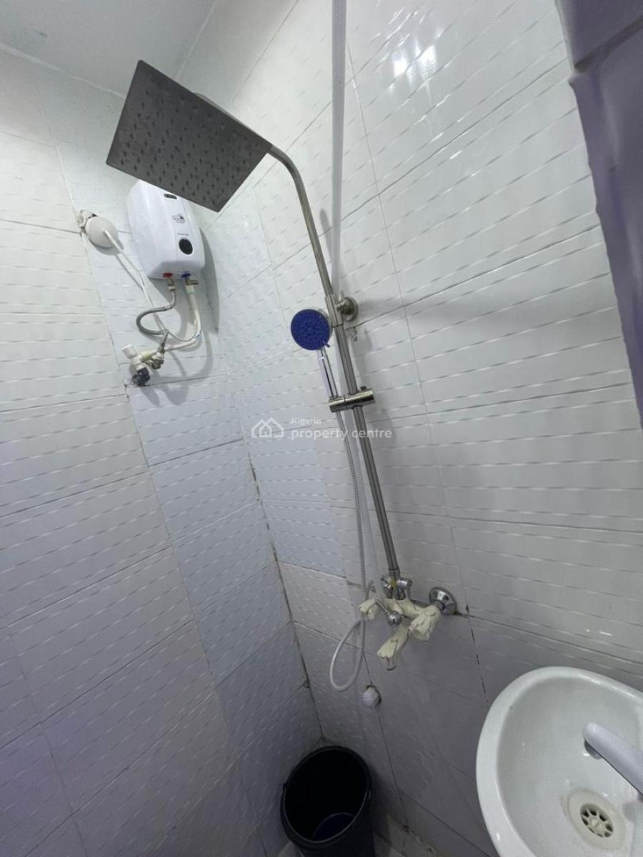 a Fully Furnished Studio Apartment with Bedroom, Tv, 24 Hours Electricity, Yaba, Lagos, Self Contain (single Rooms) for Rent