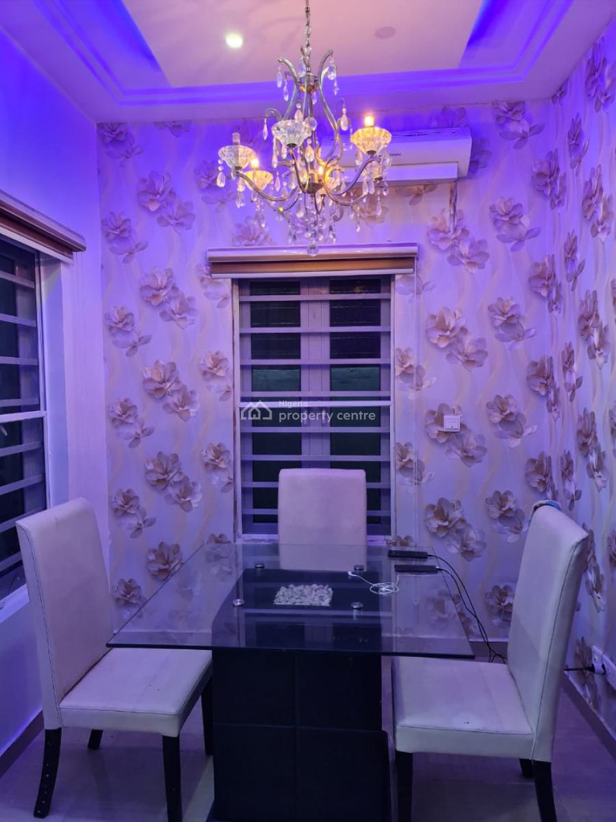 Fully Furnished 4 Bedroom Semi Detached ( Interior Videos Available), Oral Estate, Lekki, Lagos, Semi-detached Duplex for Rent