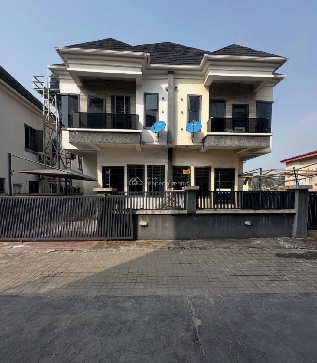 4 Bedroom Semi Detached Duplex with Bq, Chevron Toll Gate, Lekki, Lagos, Semi-detached Duplex for Rent