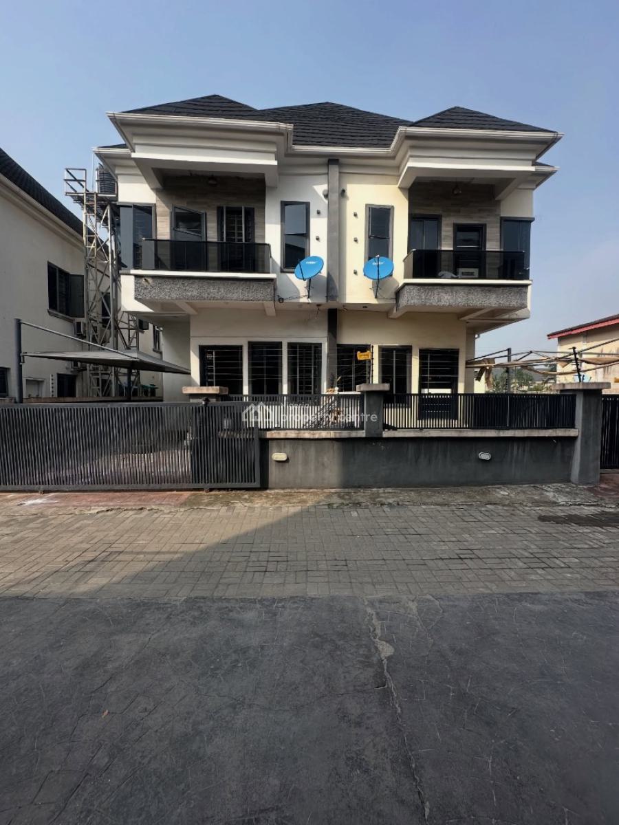4 Bedroom Semi Detached Duplex with Bq, Chevron Toll Gate, Lekki, Lagos, Semi-detached Duplex for Rent
