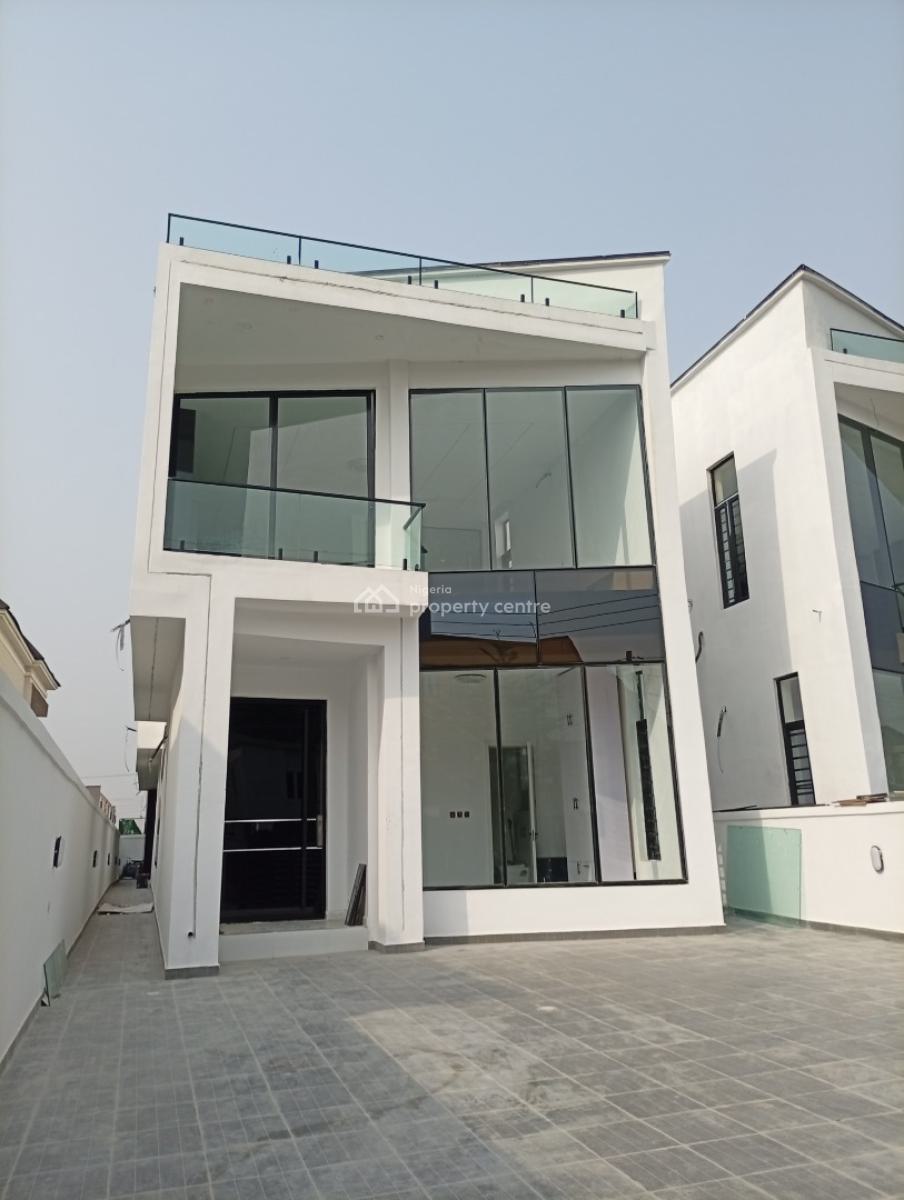 Luxury 5 Bedroom Fully Detached Duplex, Chevron Toll, Lekki, Lagos, Detached Duplex for Sale