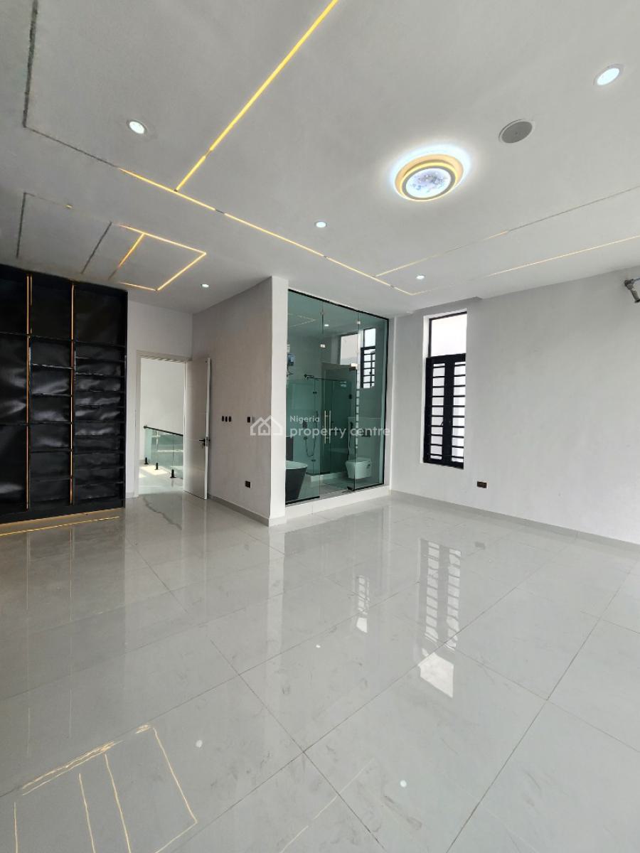 Contemporary 5 Bedroom Detached Duplex with Bq & Pool, Chevron Toll Gate, Lekki, Lagos, Detached Duplex for Sale