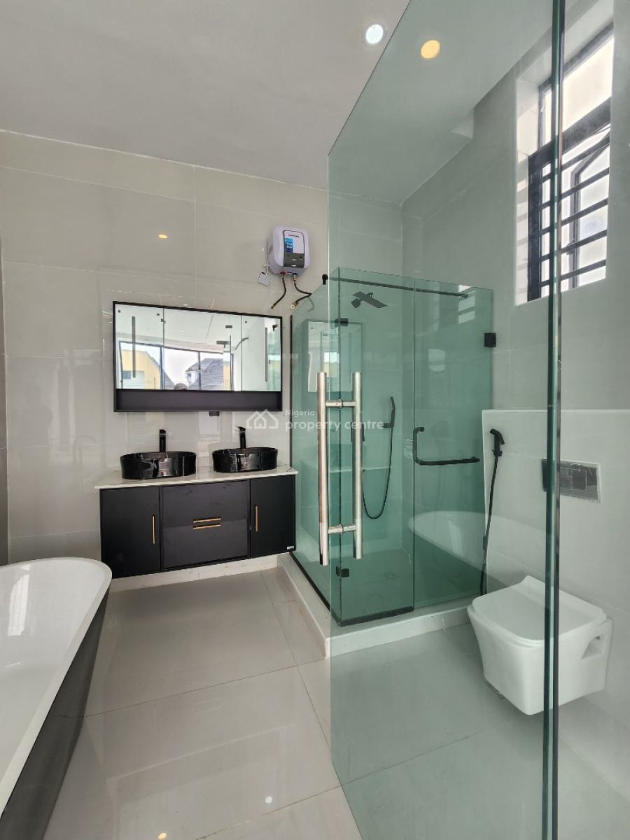 Contemporary 5 Bedroom Detached Duplex with Bq & Pool, Chevron Toll Gate, Lekki, Lagos, Detached Duplex for Sale