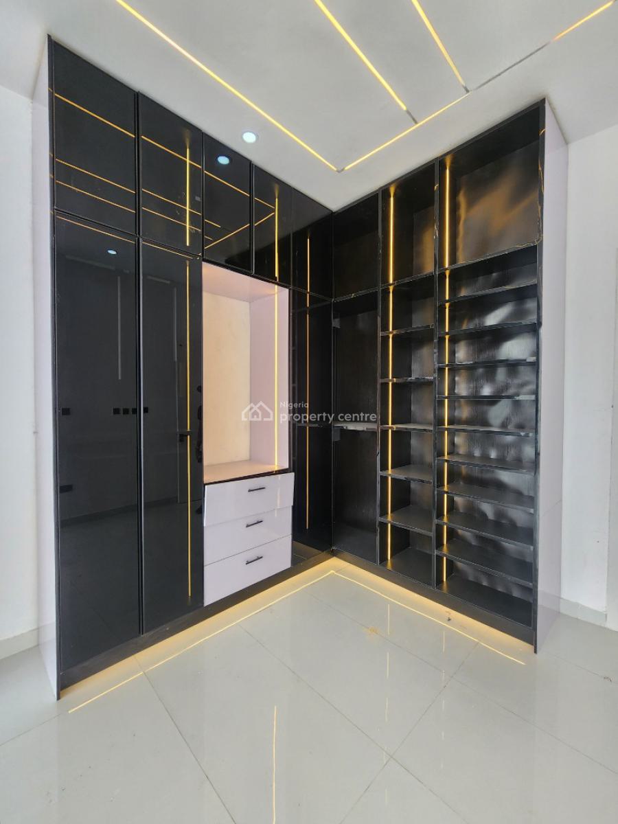 Contemporary 5 Bedroom Detached Duplex with Bq & Pool, Chevron Toll Gate, Lekki, Lagos, Detached Duplex for Sale