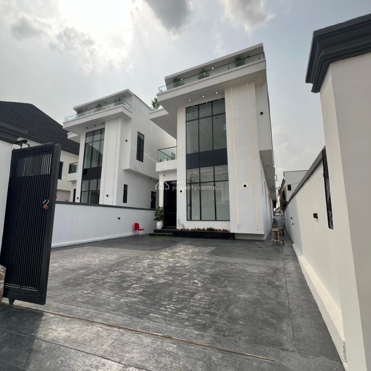 5 Bedroom Fully Detached Duplex  with Bq and  Pool, Vgc, Lekki, Lagos, Detached Duplex for Sale
