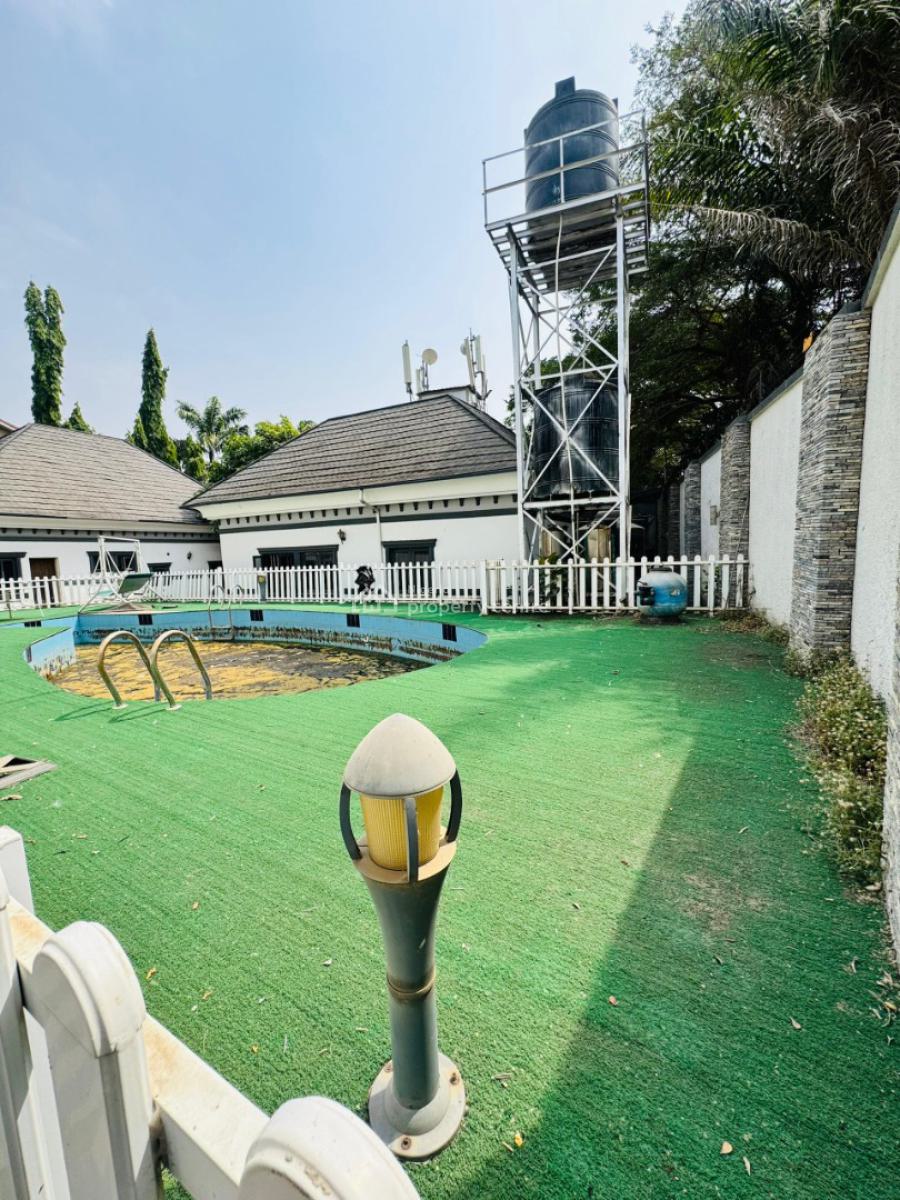7 Bedroom Fully Detached Duplex with Bq, Guest Charlet and Pool, Maitama District, Abuja, Detached Duplex for Sale
