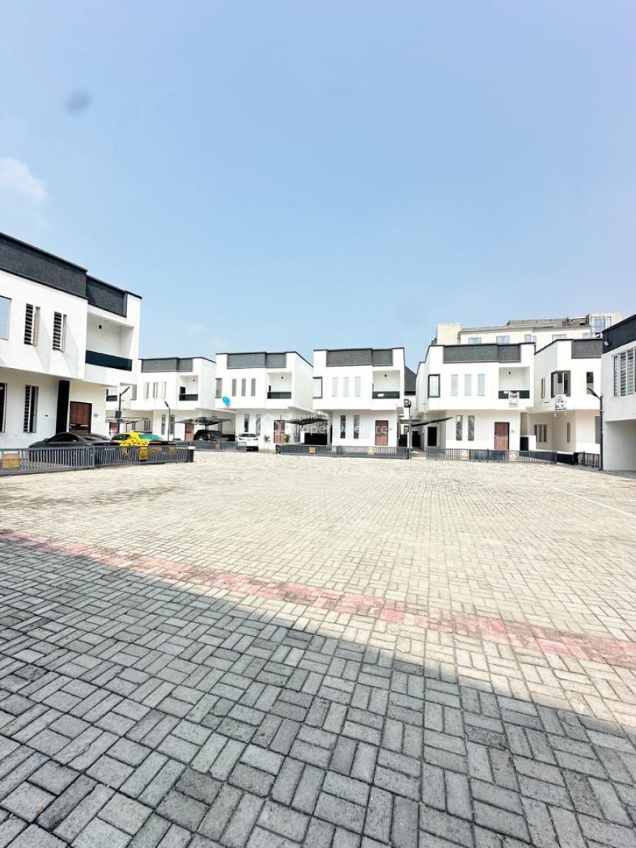 Lovely 4 Bedroom Semi Detached Duplex with Bq, Ikota, Lekki, Lagos, Semi-detached Duplex for Rent