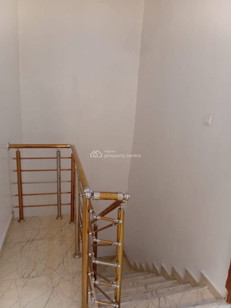 Spacious 3 Bedroom Terrace Duplex with a Room Bq, Chevron Alternative Routes, Lekki, Lagos, Terraced Duplex for Rent