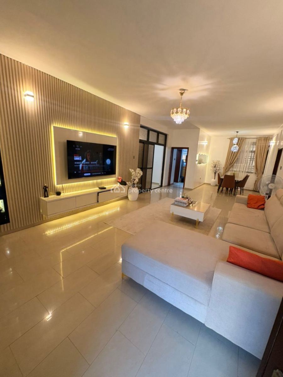 3 Bedroom Furnished Flat, Garki, Abuja, Flat / Apartment for Rent