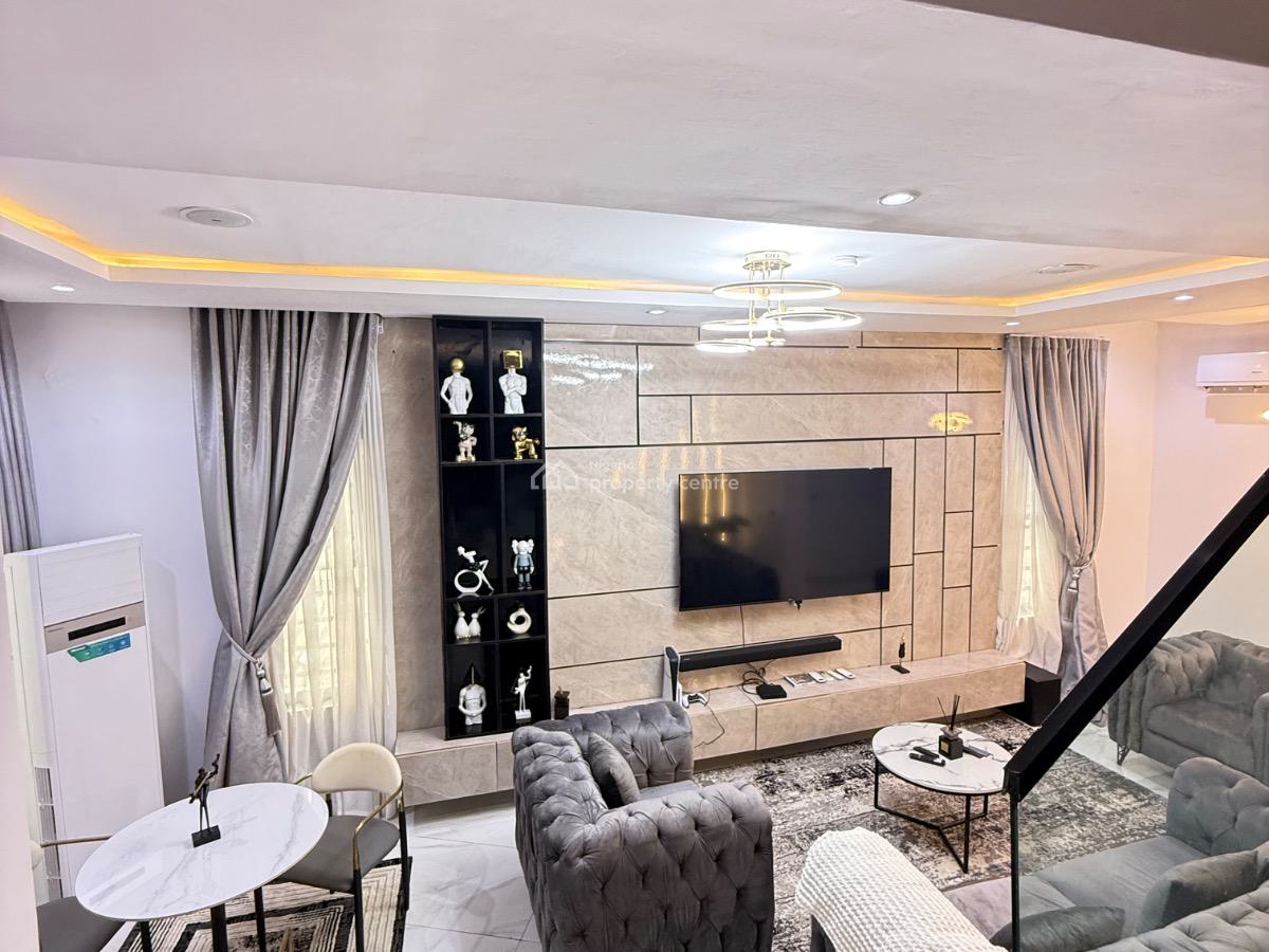 Furnished 3 Bedroom & Bq Semi Detached Duplex, Atican Beachview Estate, Beside Coastal Road, Ajah, Lagos, Semi-detached Duplex for Rent