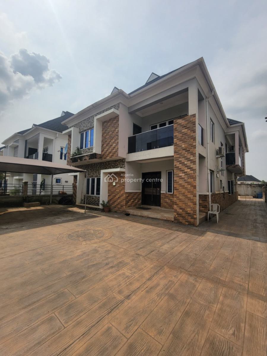 Very Spacious and Well Fitted 5 Rooms Fully Detached Duplex with Bq, Citiview Estate Wawa, Magboro, Ogun, Detached Duplex for Sale