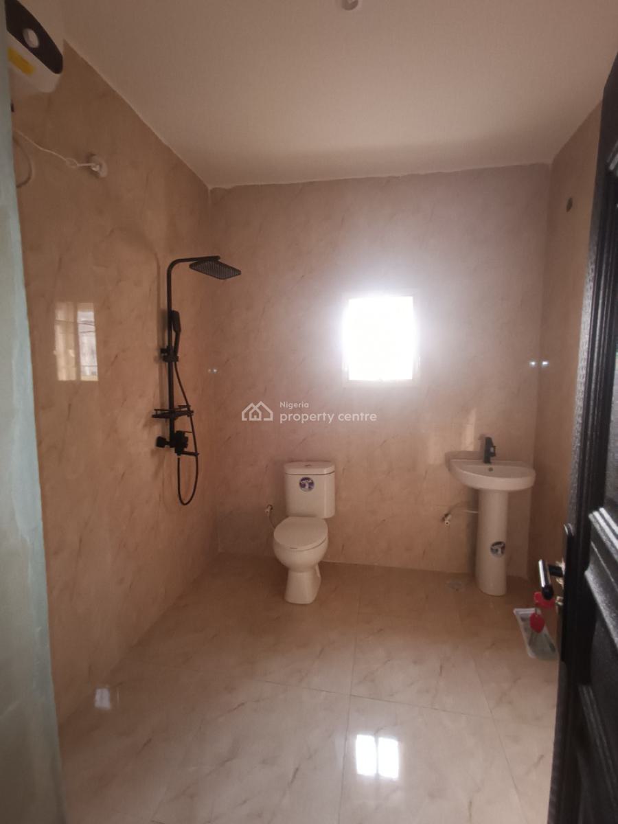 Newly Built 3 Bedroom Flat, Near Sangotedo Market, Sangotedo, Ajah, Lagos, Flat / Apartment for Rent
