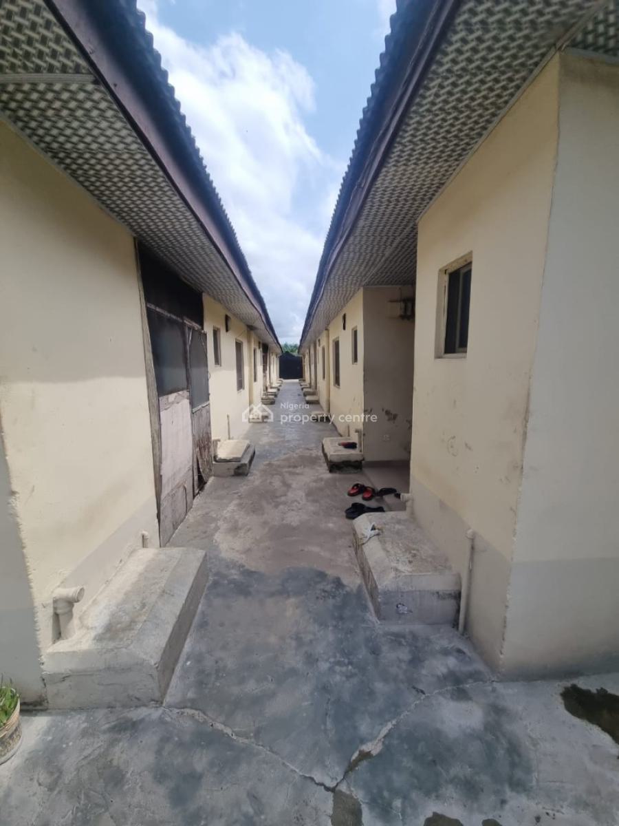 a Bungalow with 8units of One Bedroom Apartment, Close to Dangote Refinery, Ibeju Lekki, Lagos, Block of Flats for Sale