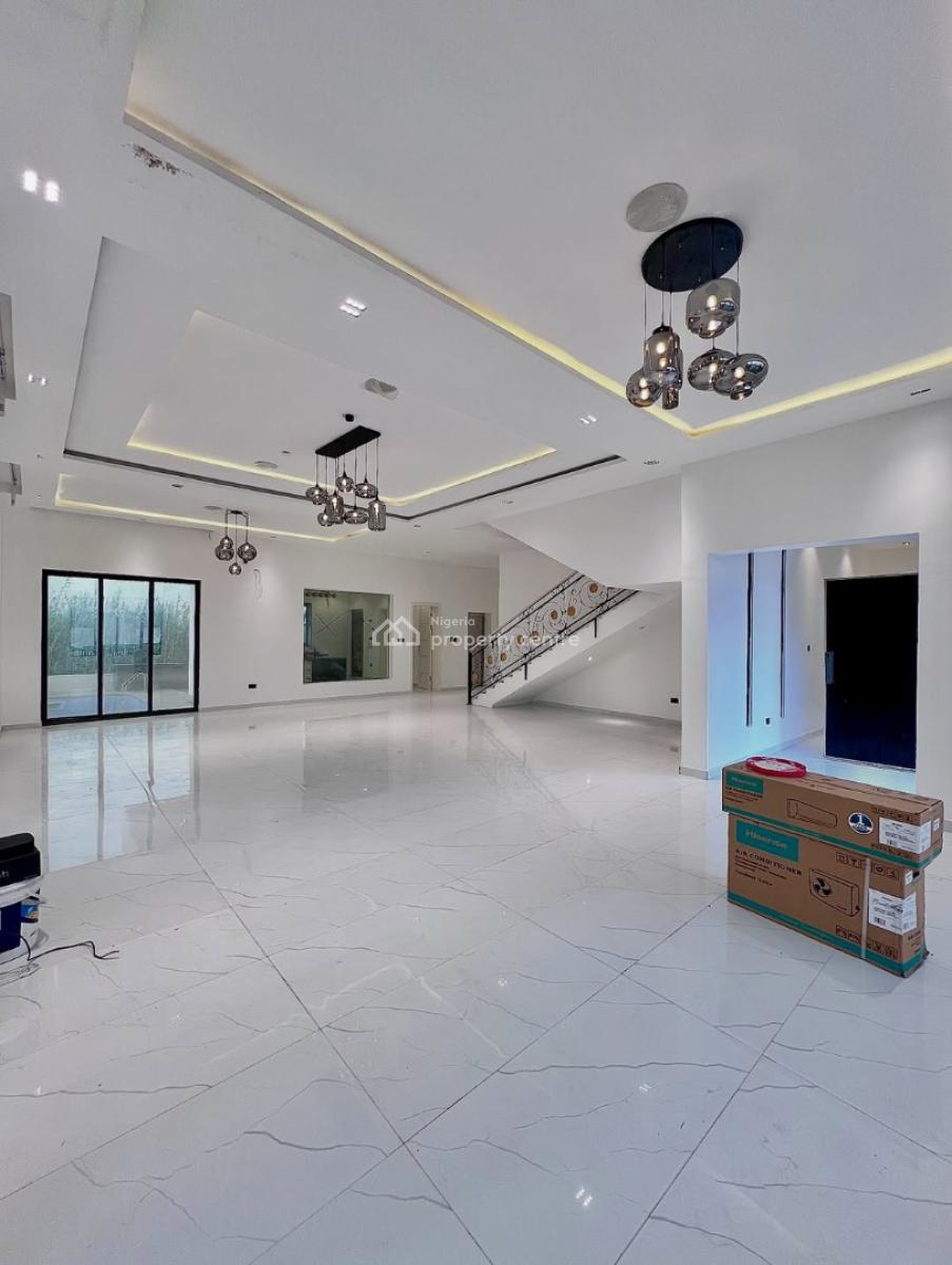 Massive Contemporary 5 Bedroom Fully Detached Home, Chevron, Lekki, Lagos, Detached Duplex for Sale