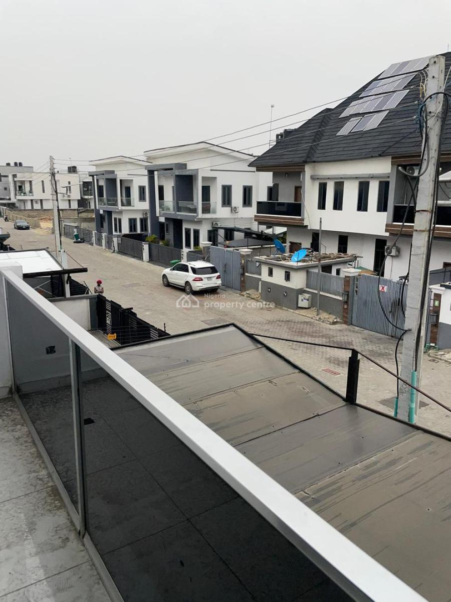 4 Bedroom  Semi Detached Duplex with Bq., Chevron, Lekki, Lagos, Semi-detached Duplex for Rent