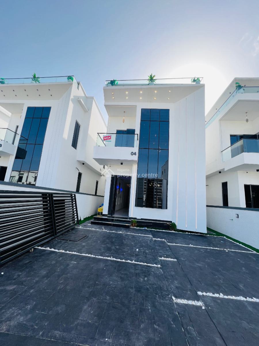 Luxury 5 Bedroom Detached Duplex with a Swimming Pool and a Bq, Chevron Alternative, Igbo Efon, Lekki, Lagos, Detached Duplex for Sale