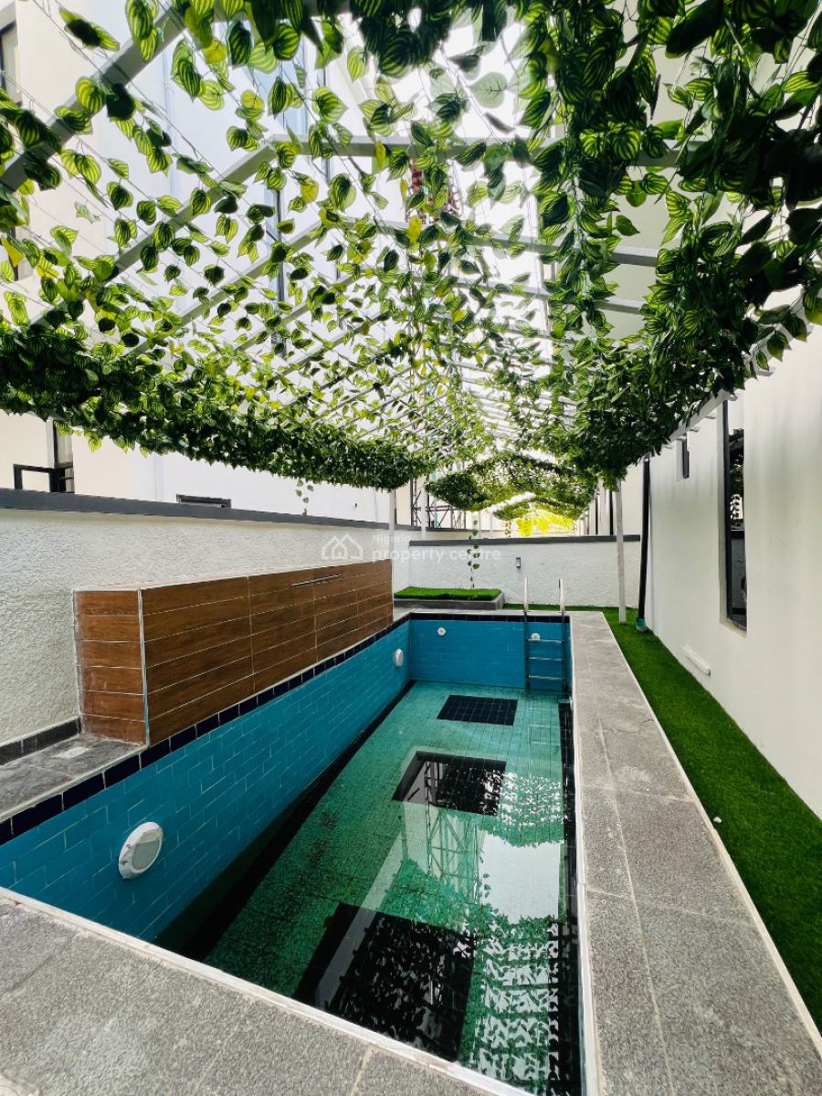 Luxury 5 Bedroom Detached Duplex with a Swimming Pool and a Bq, Chevron Alternative, Igbo Efon, Lekki, Lagos, Detached Duplex for Sale