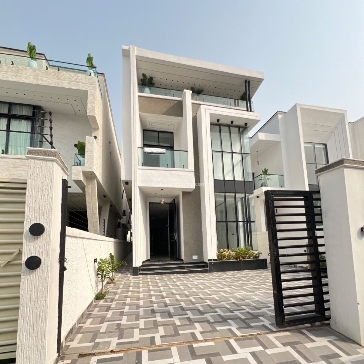 5 Bedroom with Bq, Ajah, Lagos, Detached Duplex for Sale